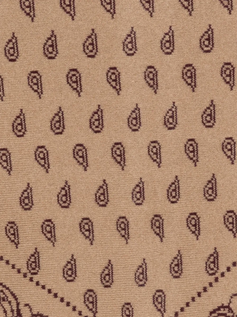 Guest In Residence Paisley Cashmere Scarf in Neutrals, view 2