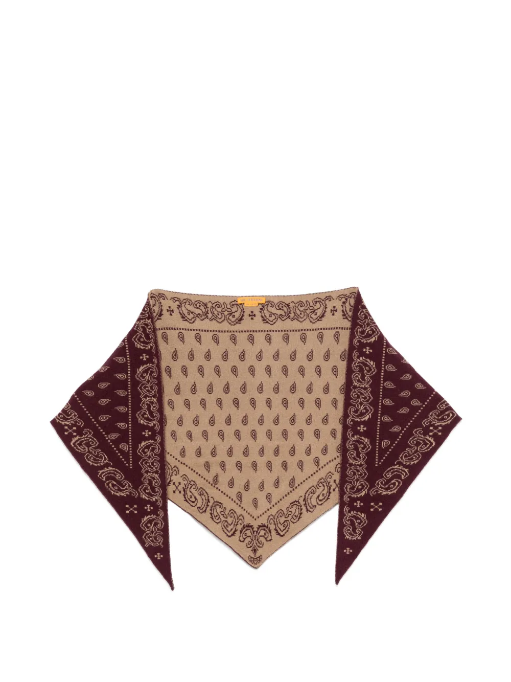 Guest In Residence paisley cashmere scarf