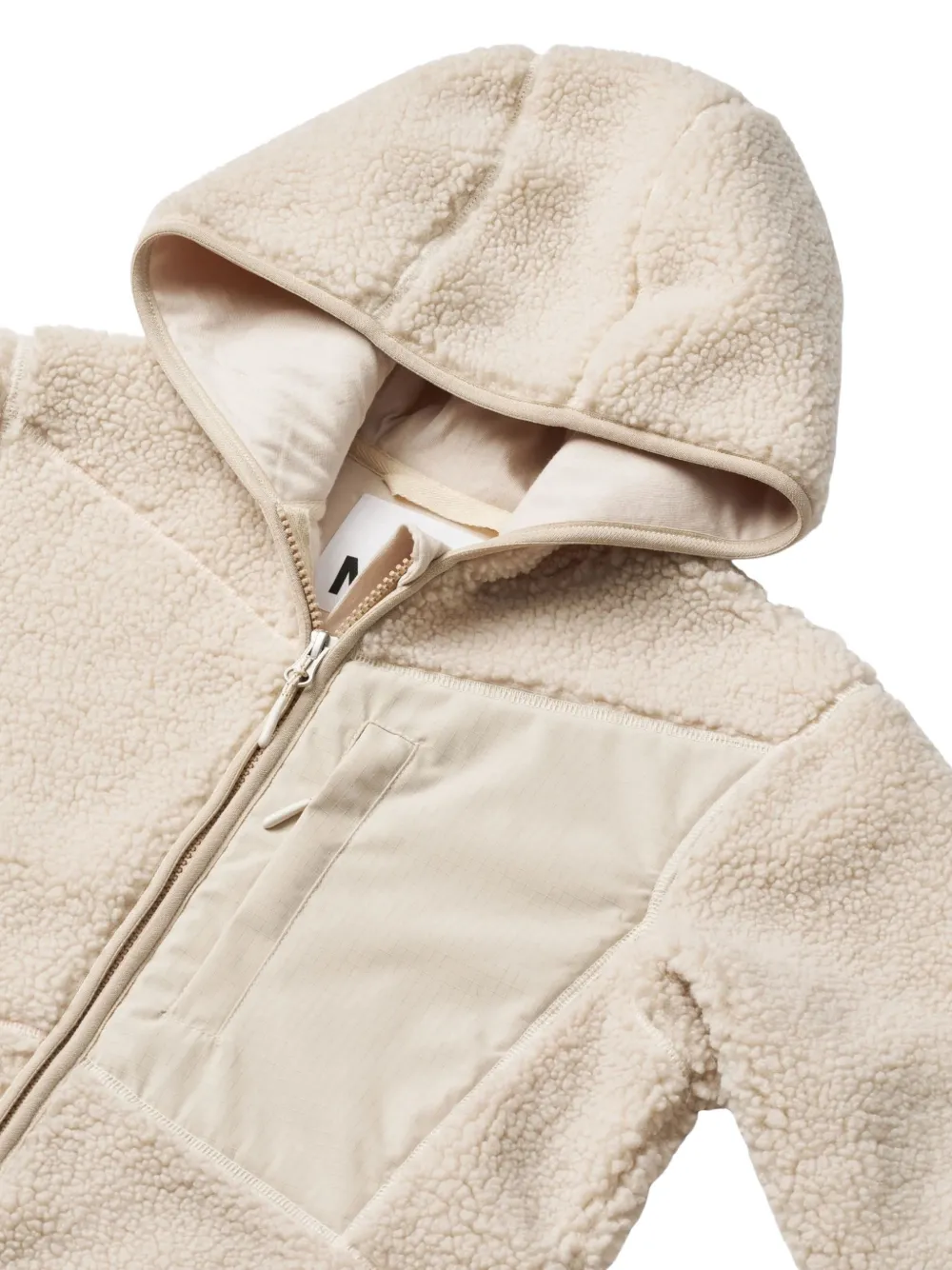 Molo Uberto fleece hoodie Beige