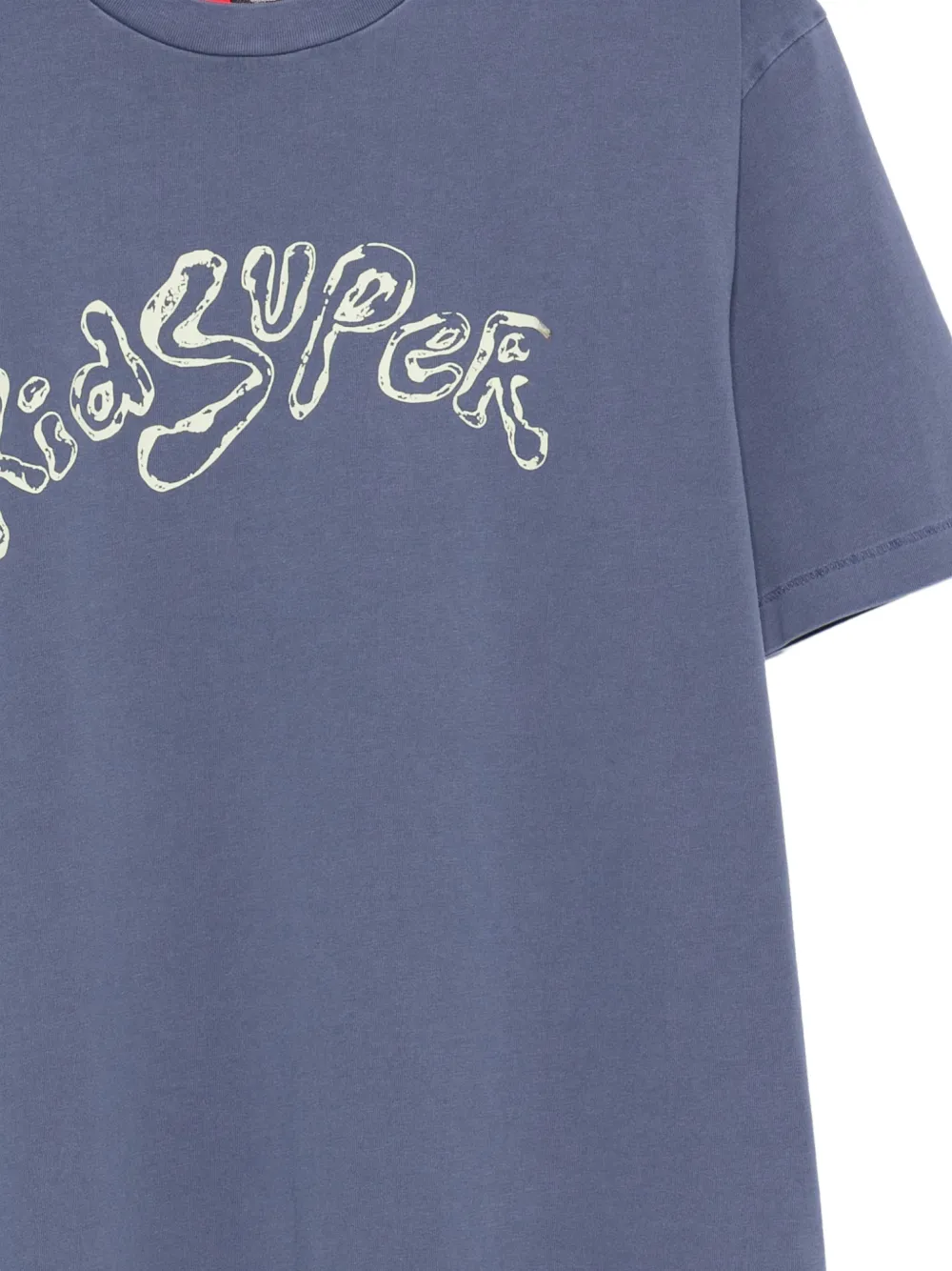 KidSuper T-shirt met logoprint Blauw