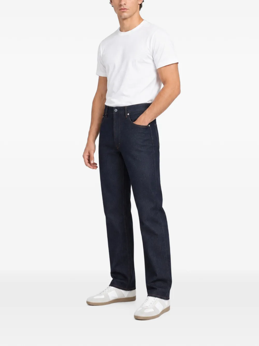 Stone Island Straight jeans Blauw