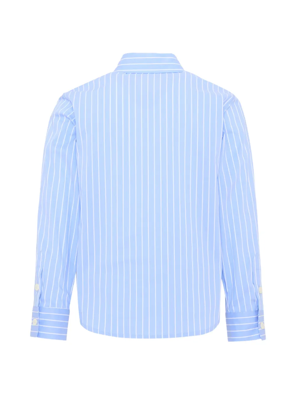 Roberto Cavalli Junior Shirt met logopatch Blauw