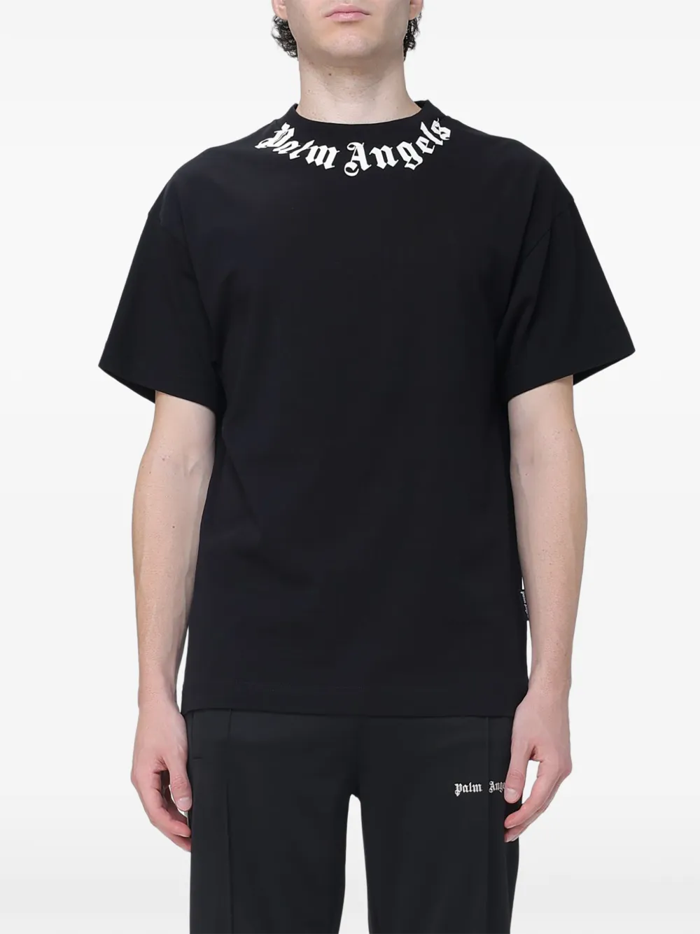 Palm Angels logo-print T-shirt