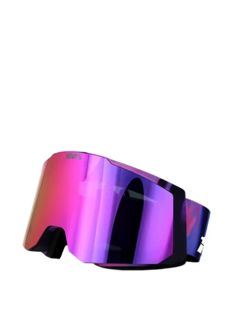100% Eyewear Snowcraft S shield-frame sunglasses