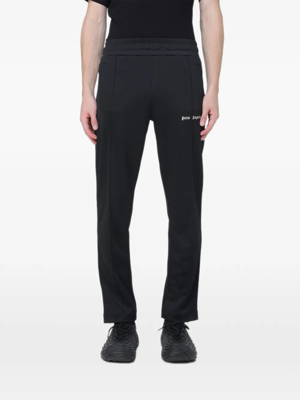 Palm Angels logo-embroidered side-stripe track pants