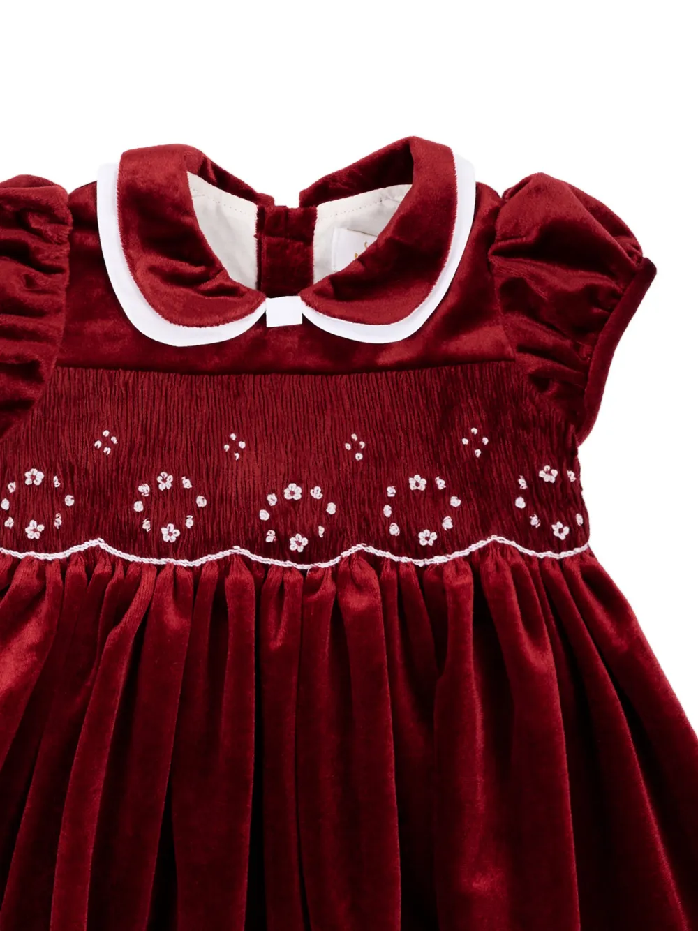 KIDIWI Fluwelen jurk Rood