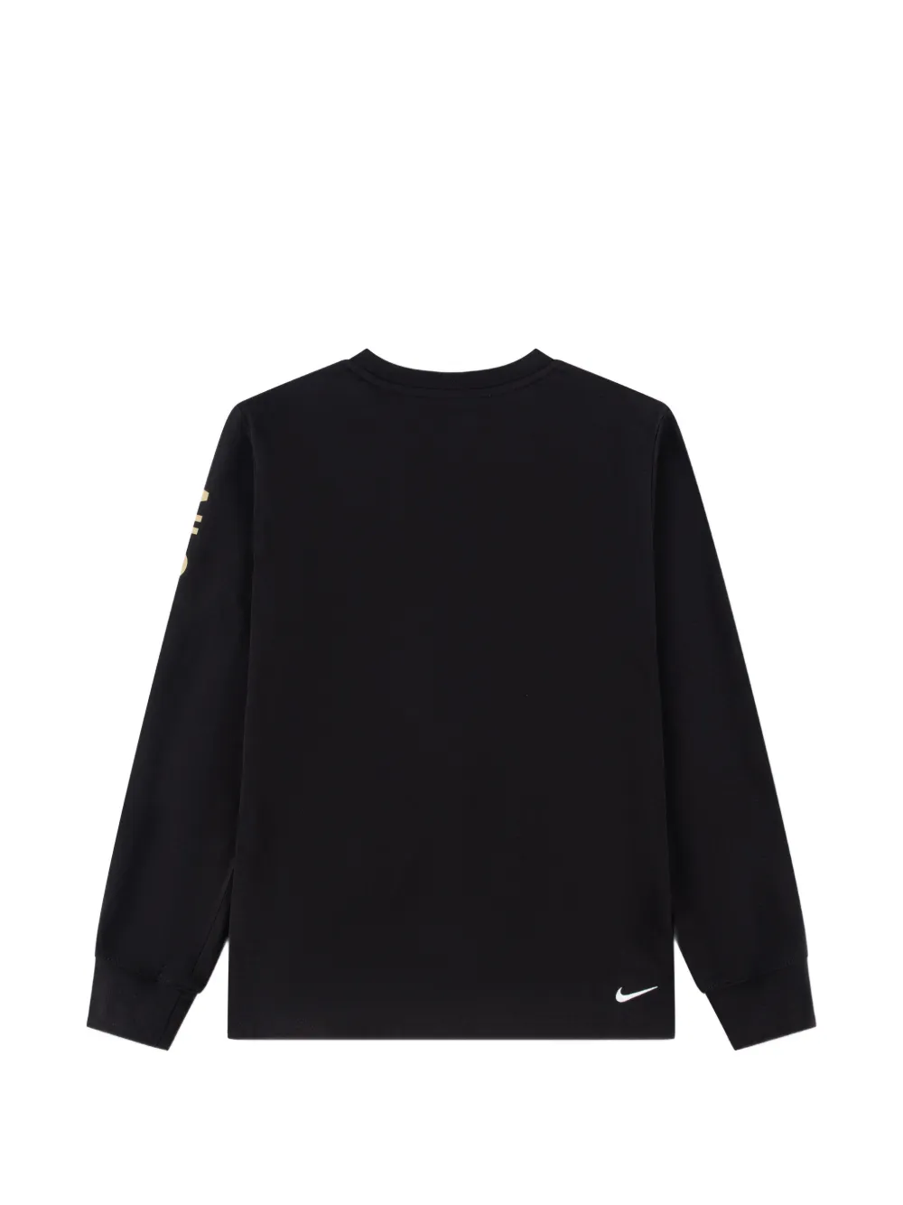 Nike Kids T-shirt met logoprint Zwart