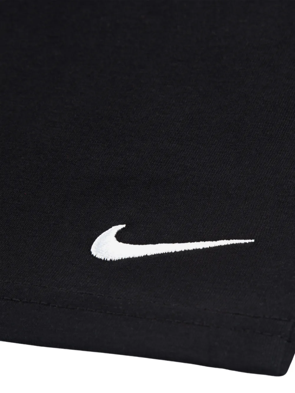 Nike Kids T-shirt met logoprint Zwart