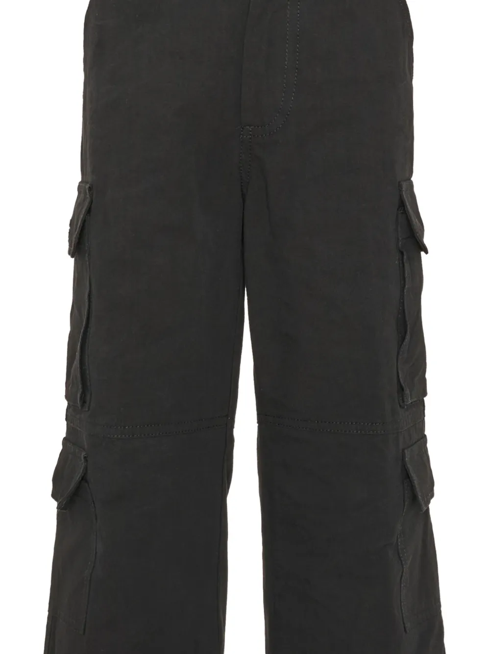Just Cavalli Kids multi-pocket cargo pants Zwart