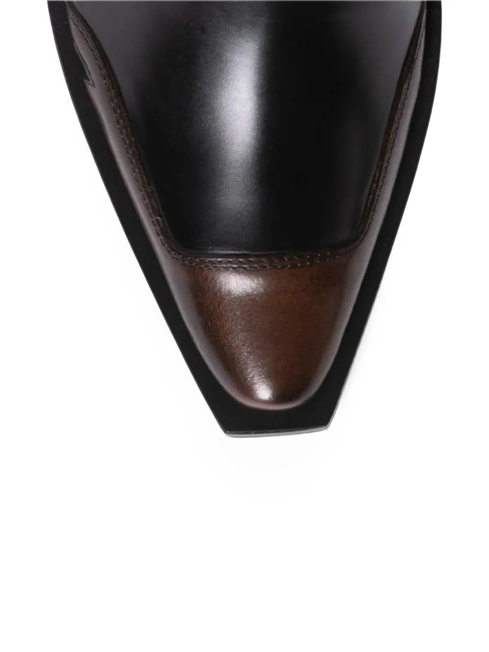 Sartore two-tone cowboy boots Zwart