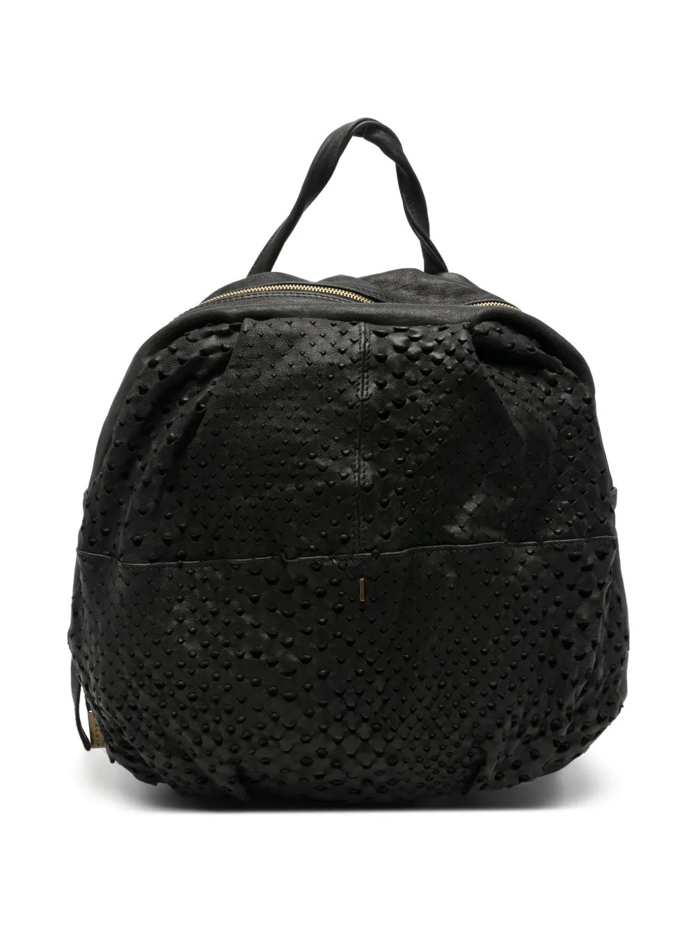 Mialuis Nerina leather backpack - Nero
