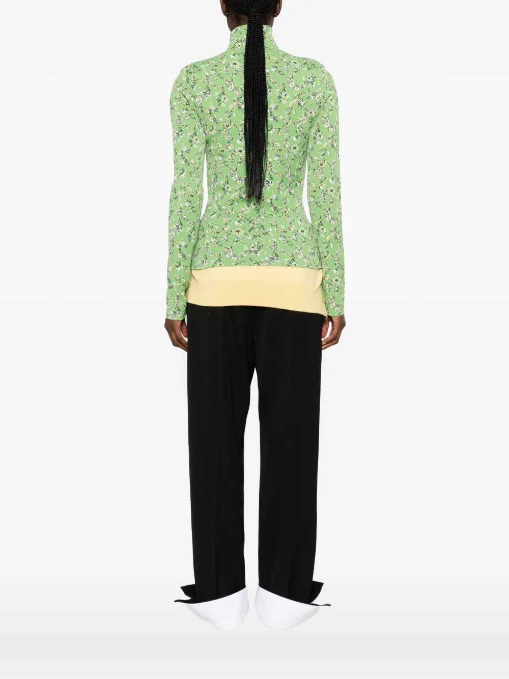 LOEWE x Cosima Von Bonin T-shirt met bloemenprint Groen