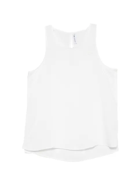 Lacoste top sin mangas con parche del logo