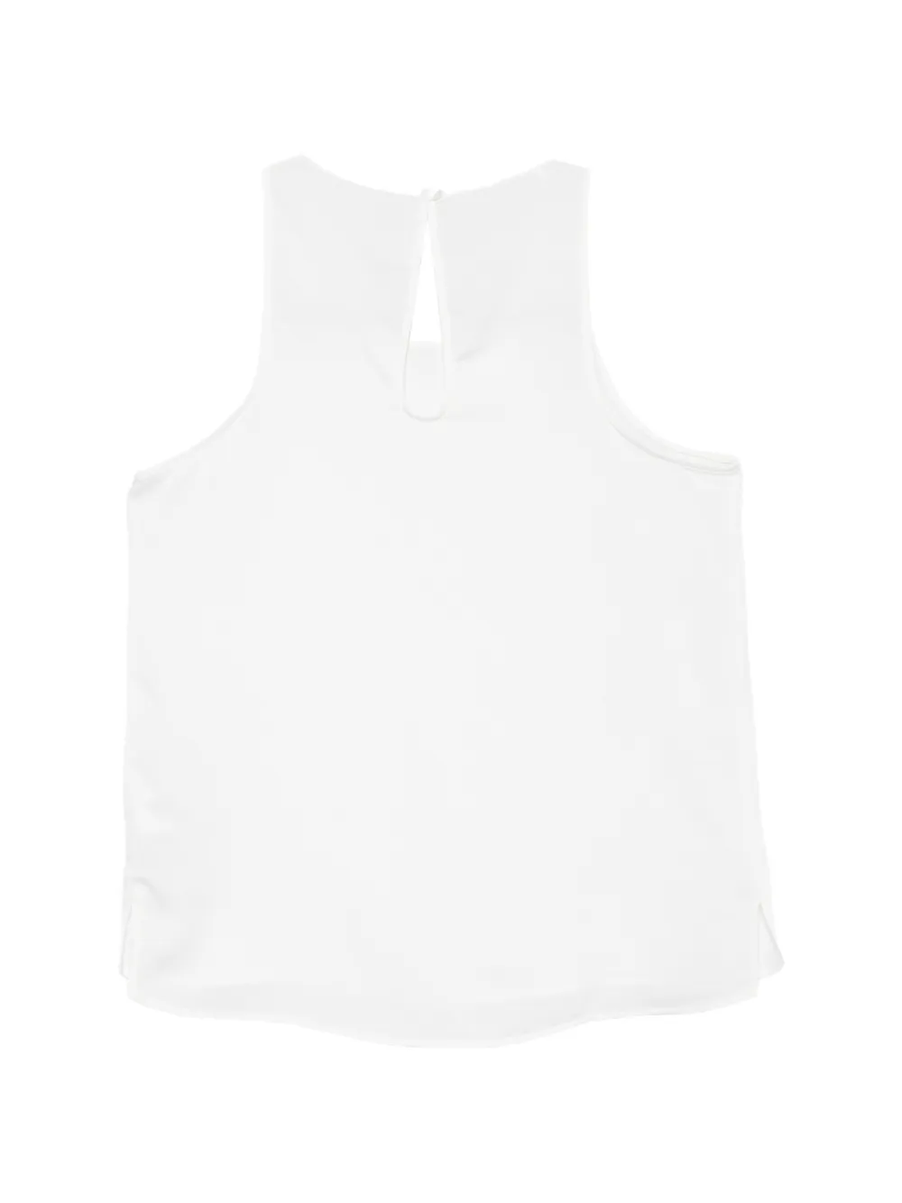 Lacoste Mouwloze top Wit