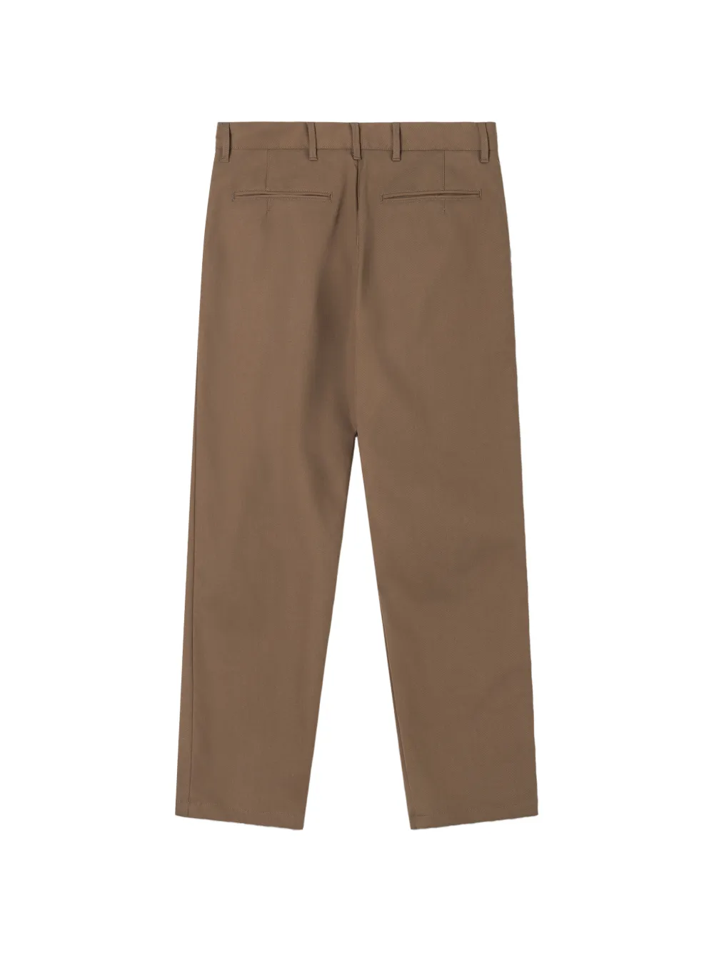 White Sand Sammy pleated twill trousers Bruin