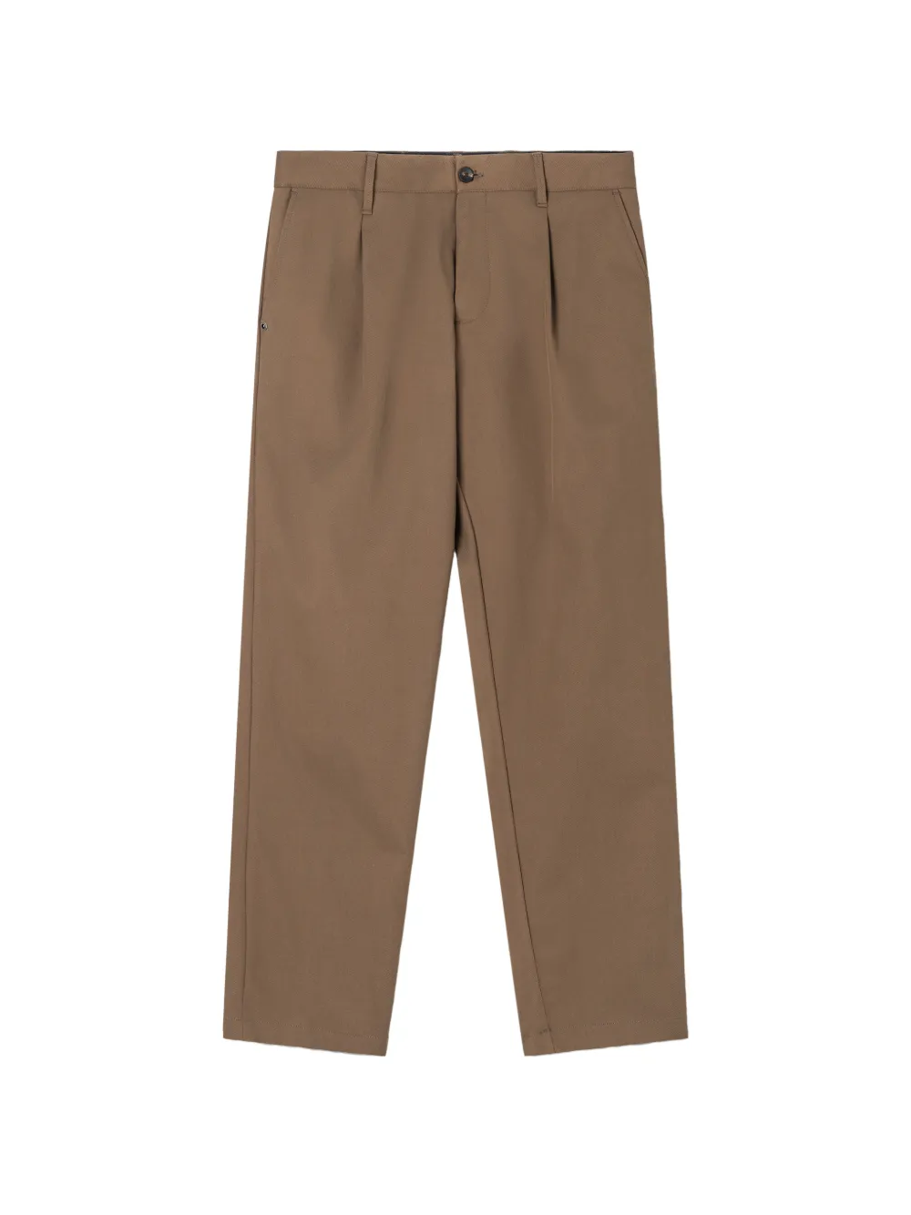 White Sand Sammy pleated twill trousers
