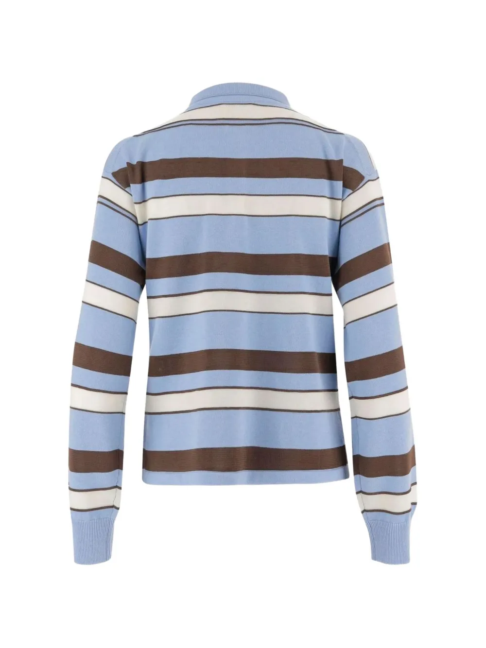 JW Anderson Gestreept poloshirt Blauw