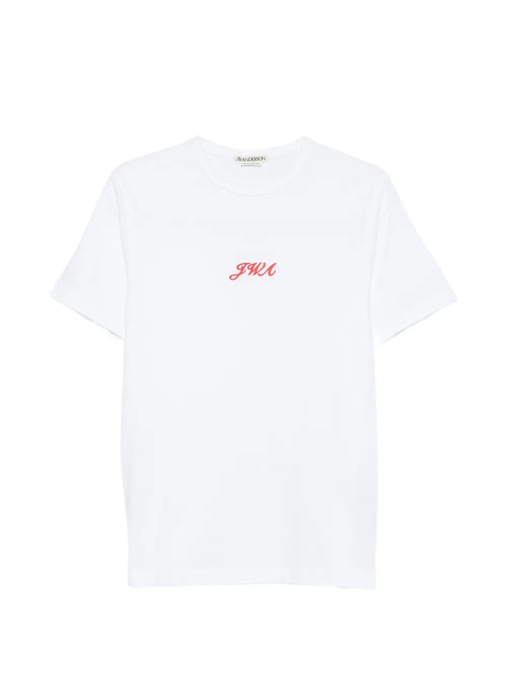 JW Anderson T-shirt met geborduurd logo Wit
