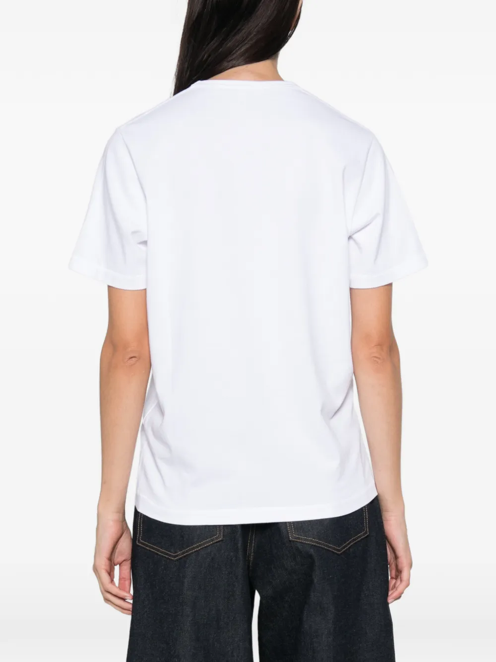 JW Anderson T-shirt met geborduurd logo Wit
