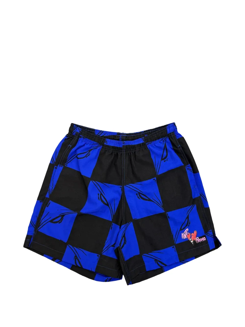 ANTI PROMO 99 Eyes checkered shorts