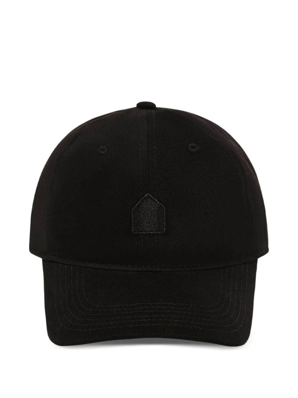 Noir Kei Ninomiya Cappello da baseball con logo - Nero