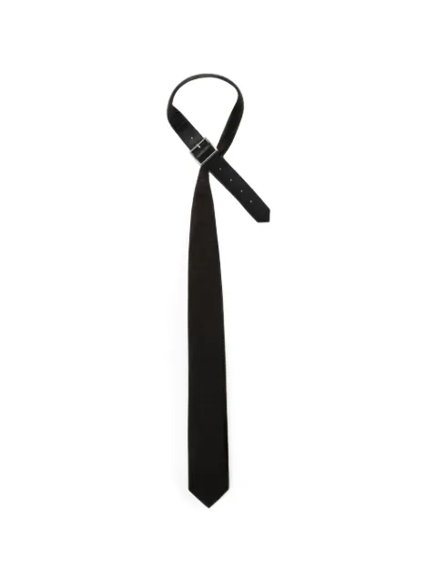 Noir Kei Ninomiya woven strap-closure tie
