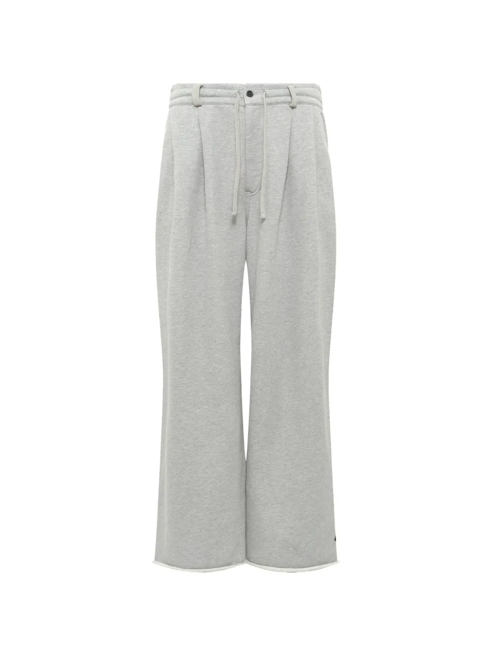 Noir Kei Ninomiya pleated pile-knit trousers · S