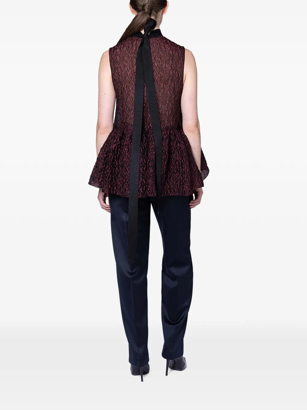 Roksanda Ragosta Tailored Trousers in Blue, view 5