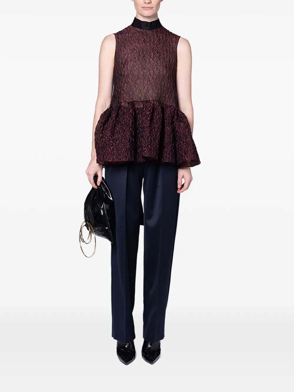 Roksanda Ragosta Tailored Trousers in Blue, view 2