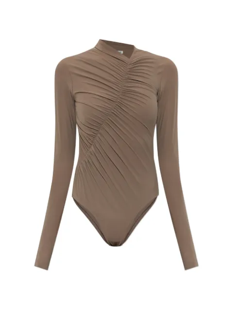 AGOLDE Lupin ruched bodysuit