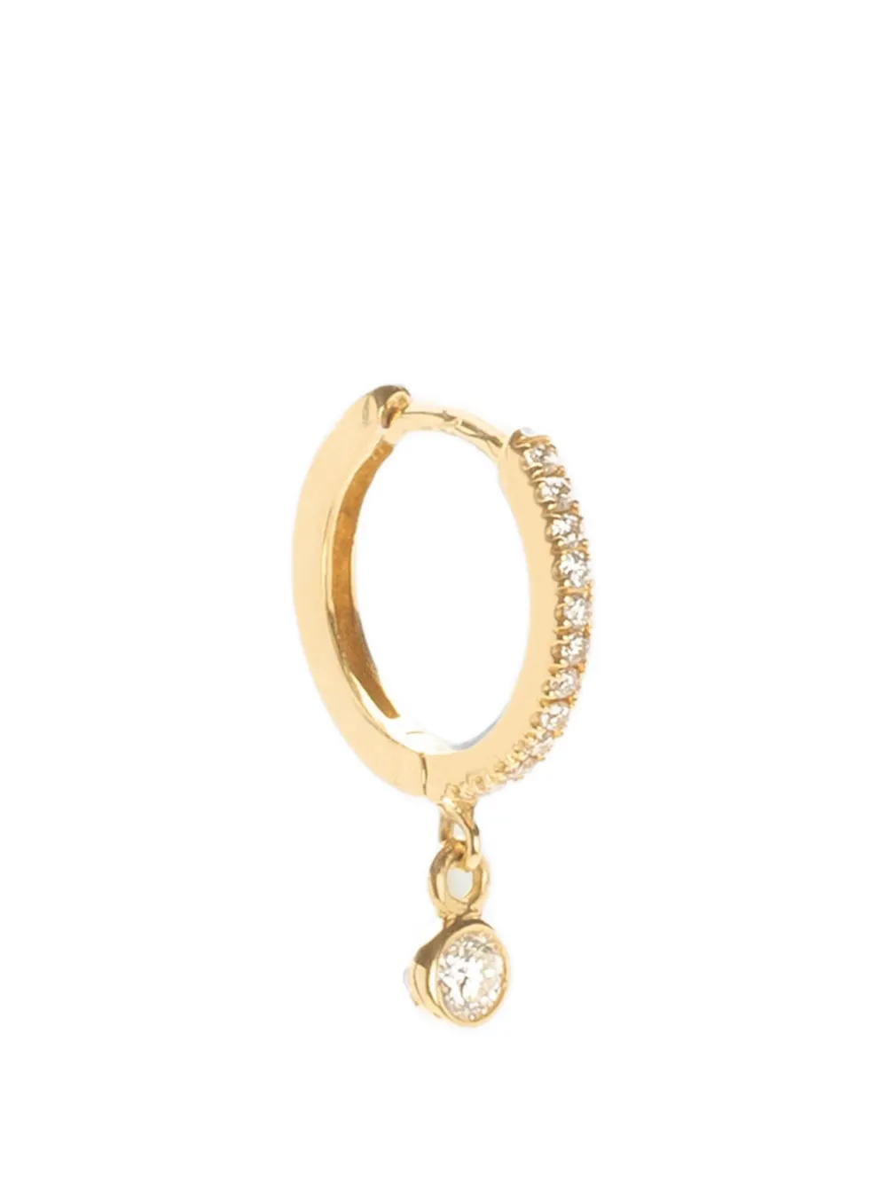 We by WHITEbIRD Ada diamond hoop earring - Oro