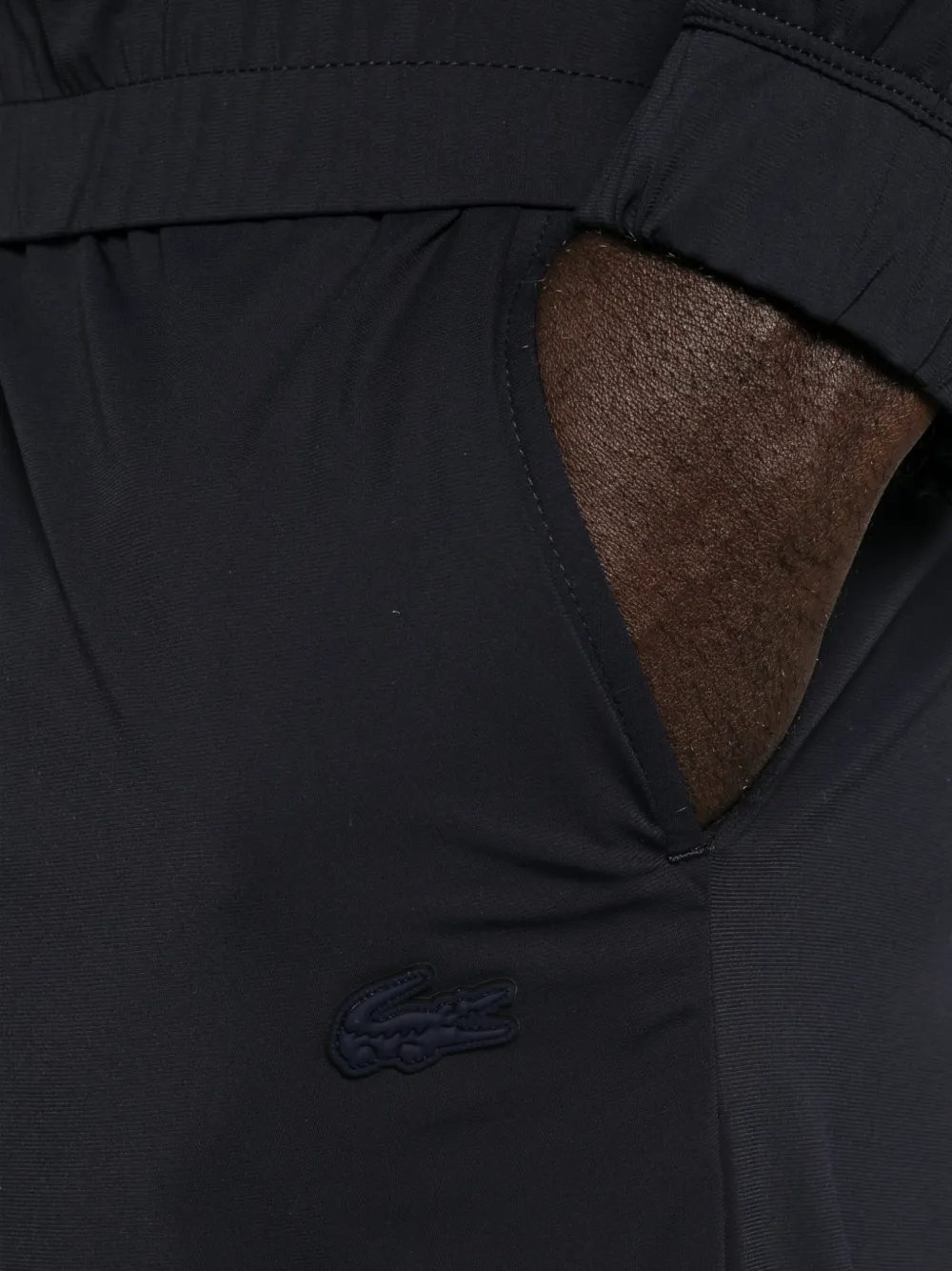 Lacoste Trainingsbroek met logopatch Blauw