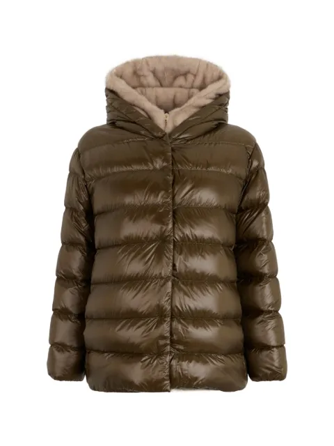 Herno quilted hooded jacket