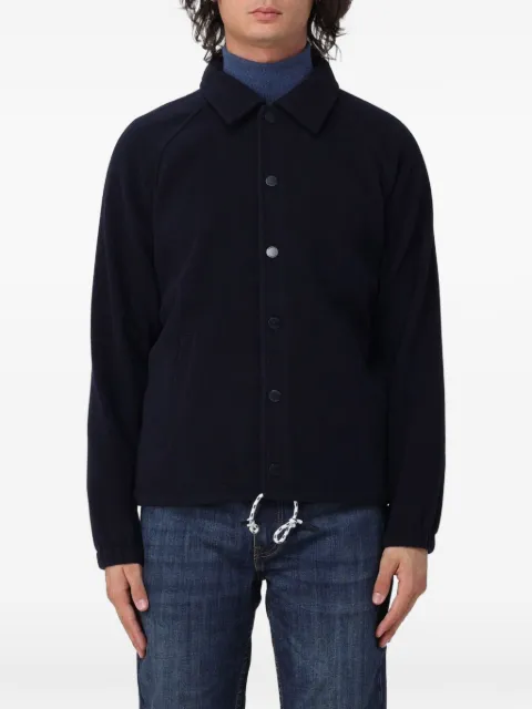 Sebago Tender fleece-texture raglan-sleeved shirt jacket