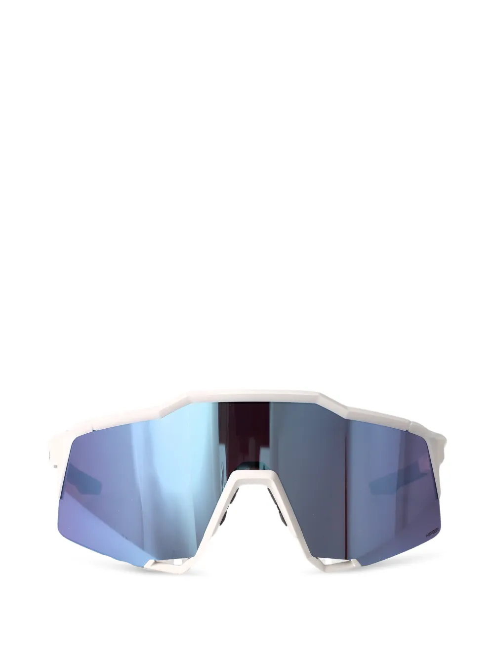 100% Eyewear Speedcraft Sonnenbrille mit Shield-Gestell - Weiß