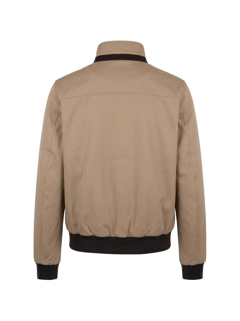 Moorer Koller button-up bomber jacket Beige