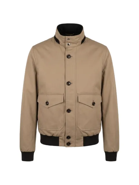 Moorer Koller button-up bomber jacket