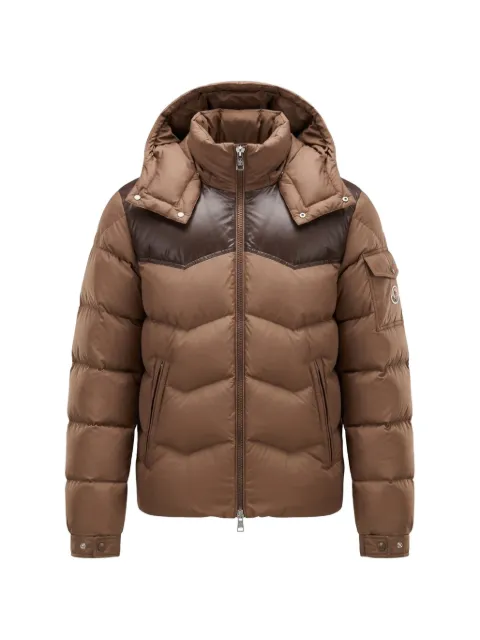 Moncler Ravelis quilted hooded jacket