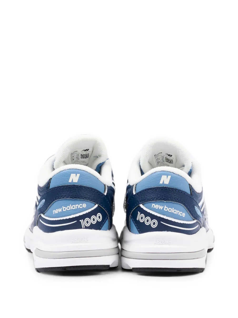 New Balance Kids 1000 leather sneakers Blauw