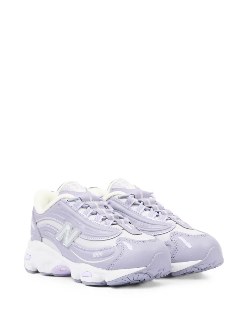 New Balance Kids 1000 leather sneakers - Viola