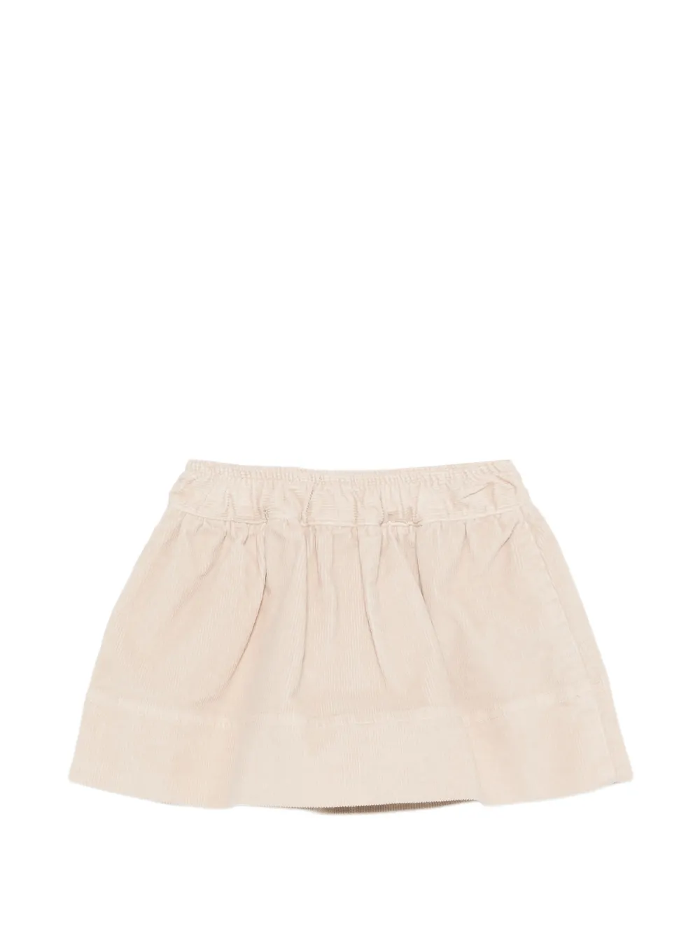 Il Gufo corduroy flared skirt Beige