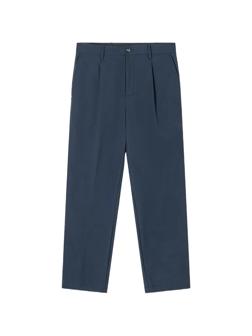 White Sand Sammy Military pleated twill trousers