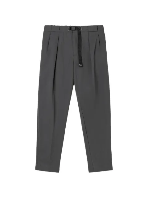 White Sand Steve pleated twill trousers
