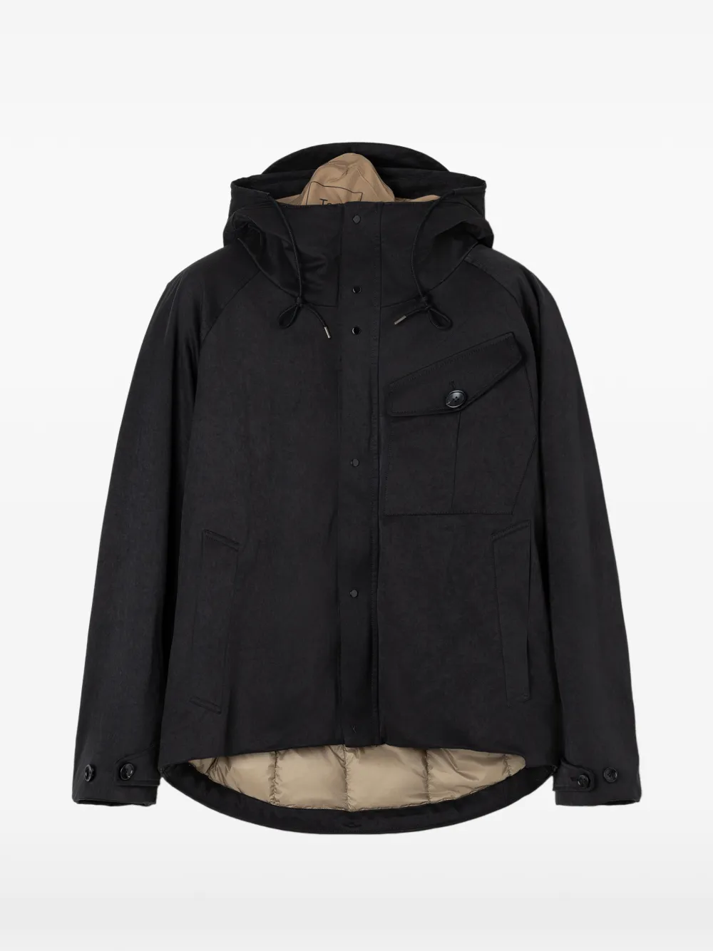 Ten C Cardinal Hoodie In Black