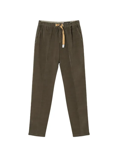 White Sand Greg velvet trousers