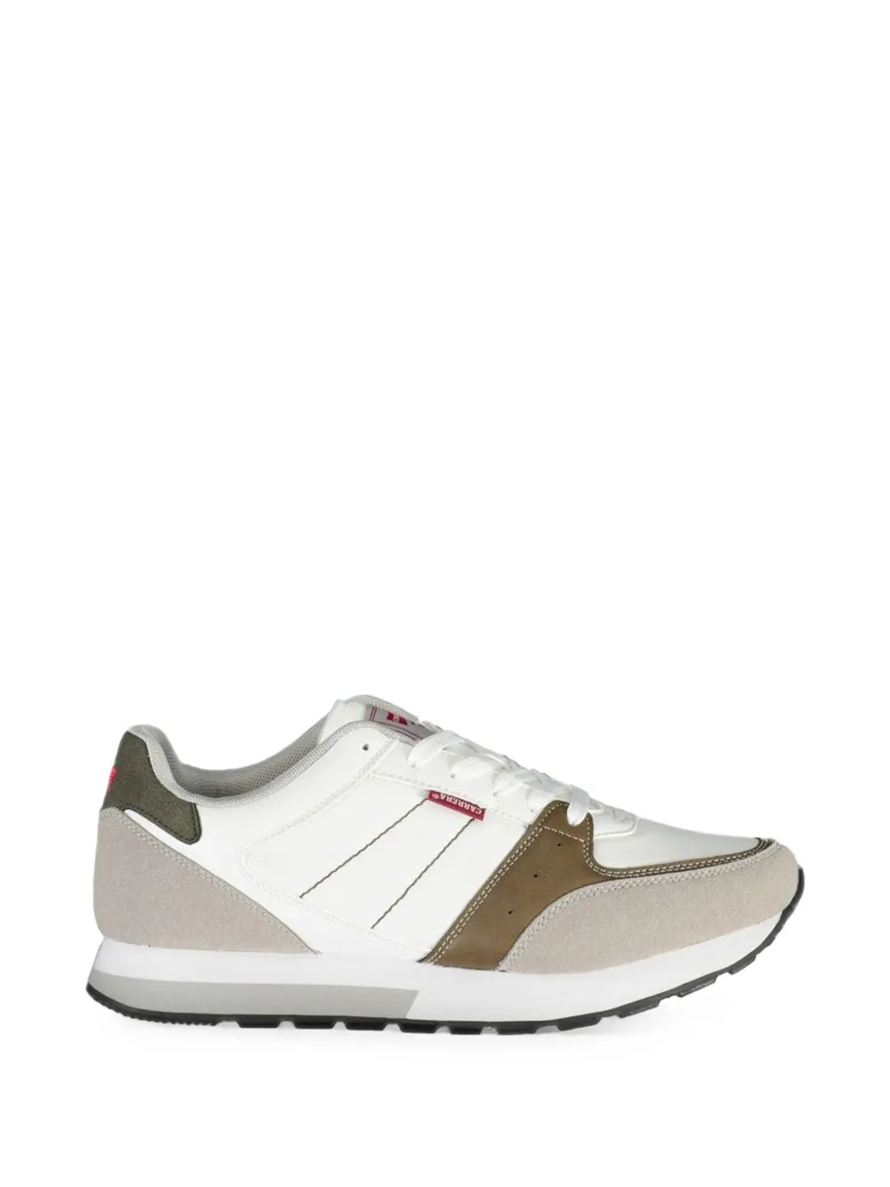 Carrera panelled lace-up sneakers - Weiß