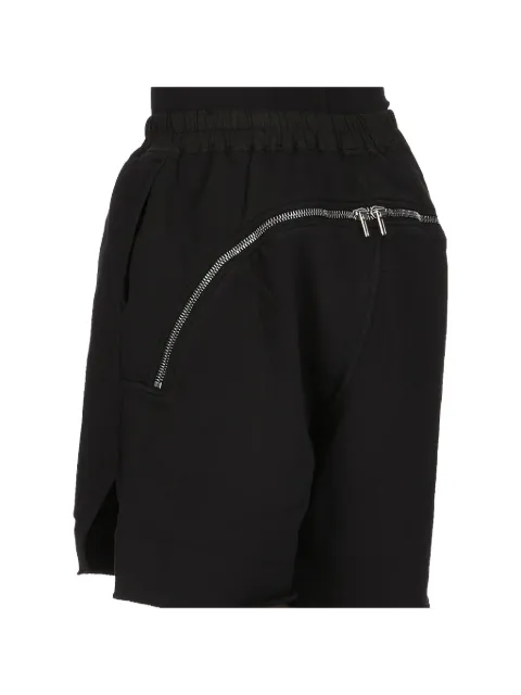 Rick Owens DRKSHDW short DRKSHDW à zip arrière