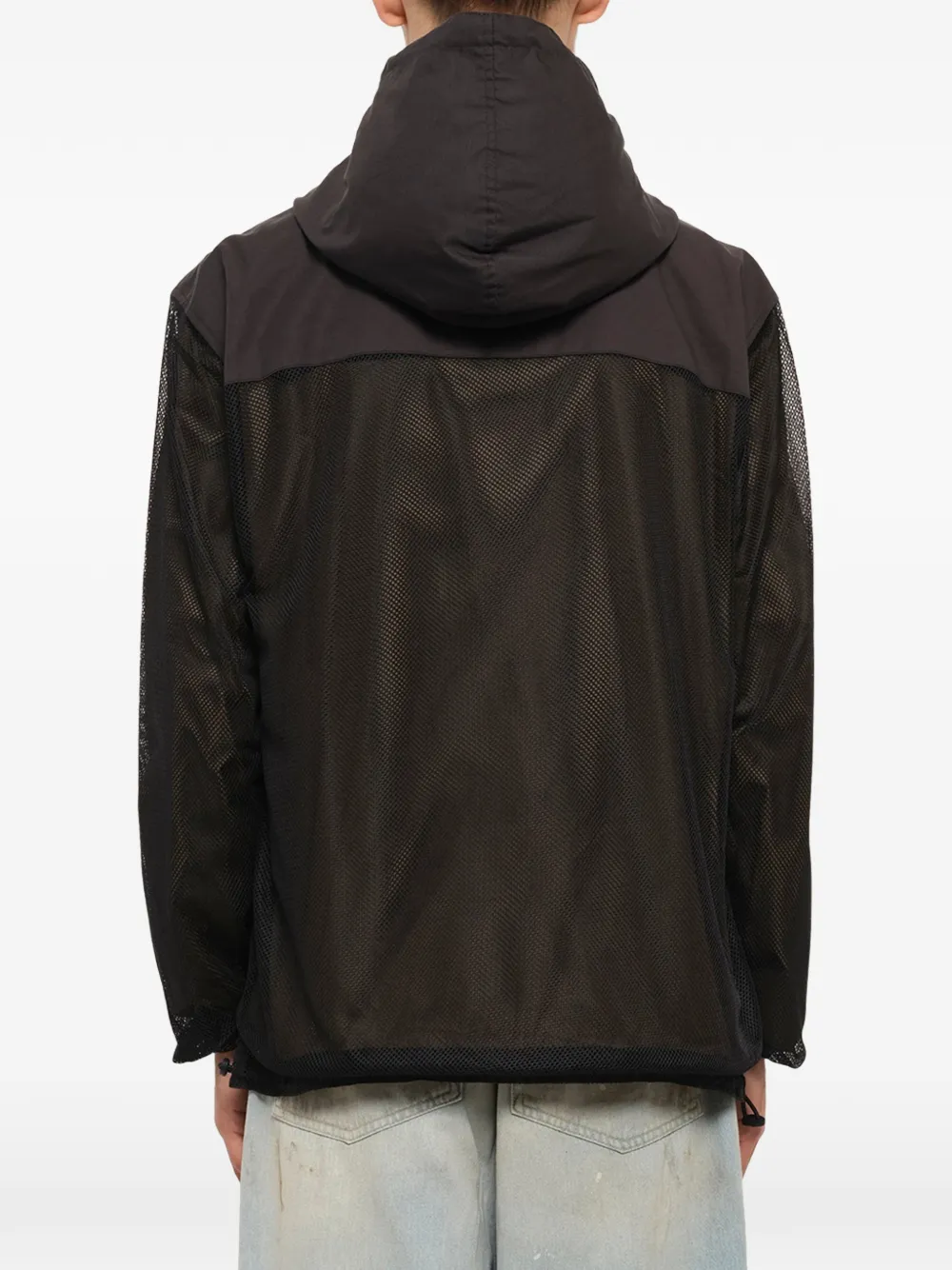 Taion reversible hooded jacket Zwart
