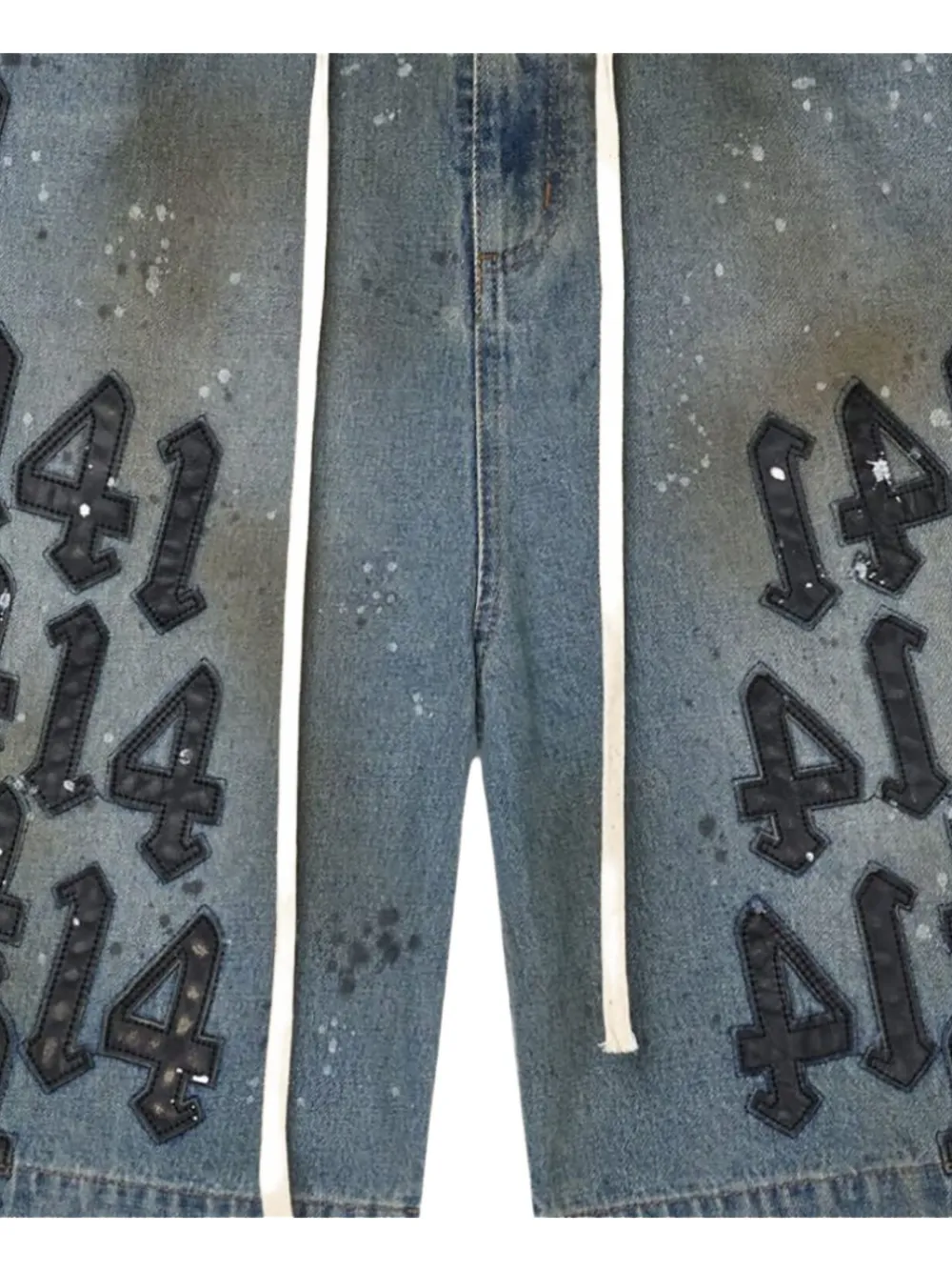 Vale Charm denim shorts Blauw