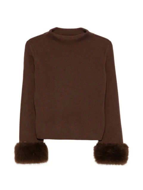 Philo-Sofie faux-fur trimmed sweater 